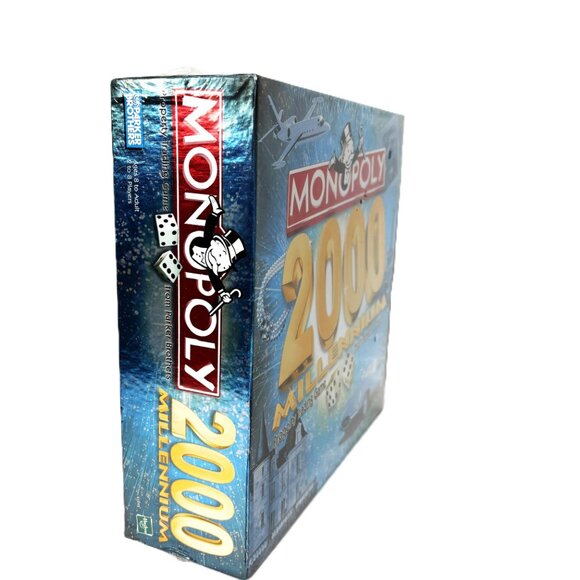 Monopoly 2000 Millennium Edition Board Game by Parker Brothers NWT NOS  VTG - Picture 4 of 11